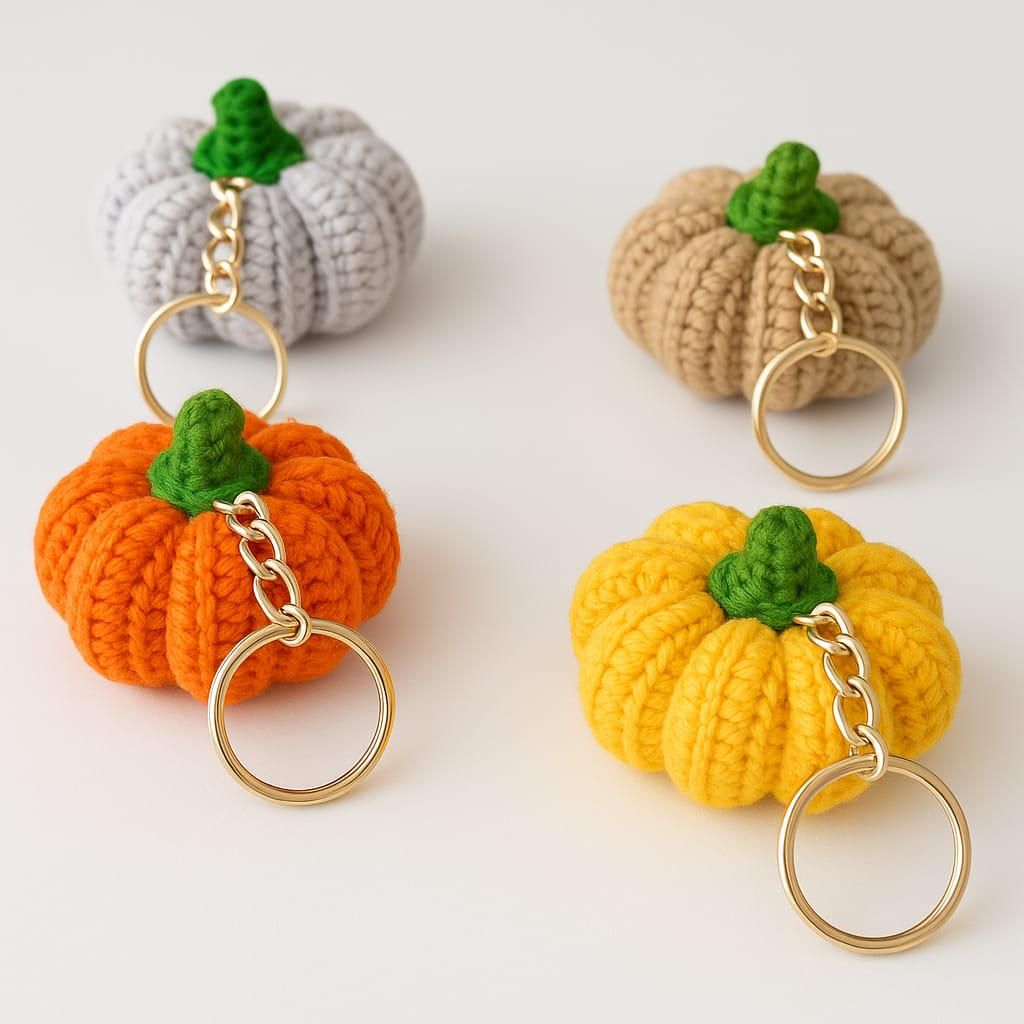 Crochet Flower Keychain | Artisan Bouquet Accessory